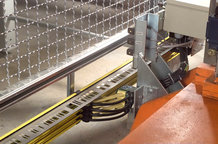 Lagertechnik – Tiefkühllager Elektrifizierung und Wegmessung von Regalbediengeräten