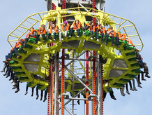 Conductor Rails are used for the elctrification of Free-Fall Tower Amusement Rides