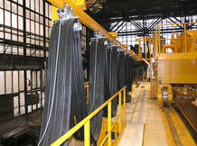 Process Crane in a Steelwork